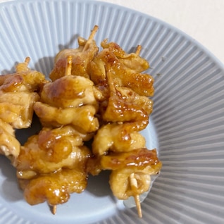 鶏皮のミニ焼き鳥串